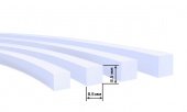 Силиконовый шнур квадратного сечения 8.5 х 8.5 мм
