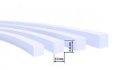 Силиконовый шнур квадратного сечения 6.5 х 6.5 мм
